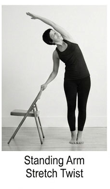 Standing Arm Stretch Twist